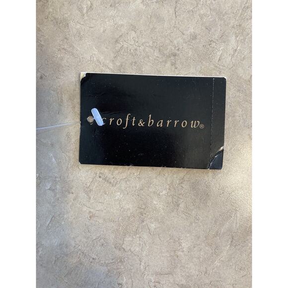 Women's Misses Croft and Barrow Brown Lambskin Leather Jacket Coat Small NWT - Picture 3 of 12